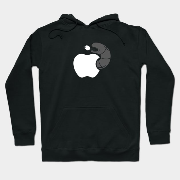 The Apple Strikes Back Hoodie by RyanAstle